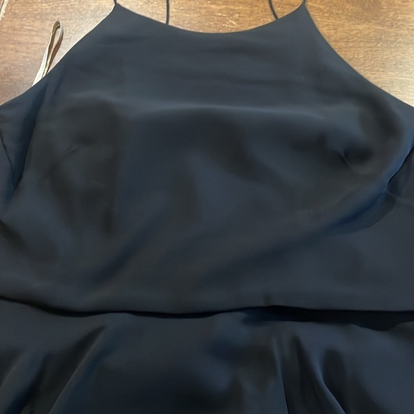 Jenny Yoo Black Floor Length Halter Dress - Picture 4 of 4